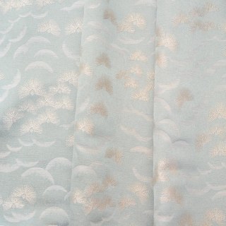 Flûtage Fanburst Art Deco Pastel Géométrique Sage Rideaux verts d'oeuf de canard 4