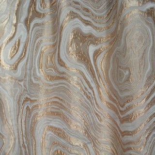 Marbre Doré Luxe 3D Jacquard Moka Crème Rideau Abstrait 7