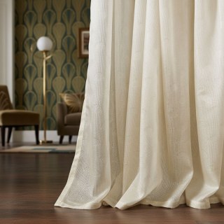 Rolling Hills Art Déco Voilages Chatoyants Or Champagne 1