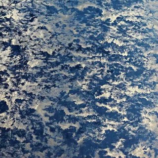 Enigma Sheen Bleu Bleu Gilded Rideaux de velours 6