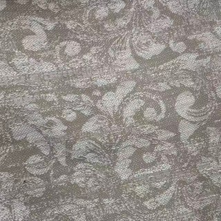 Jardin Whisper Brown Linge naturel Coton Blend Rideaux Floraux