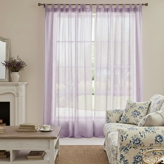 Luxe Lavande Violet Rideau Voile 3