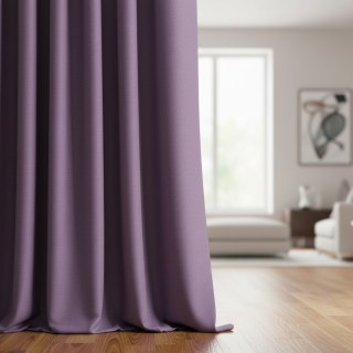 Matte Majesty Purple Lavande 100% Blackout Rideaux de velours 4