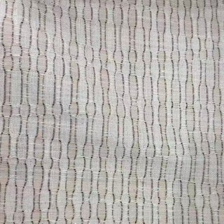 Nature Ogee Dusky Rose Linge naturel Coton Blend Rideaux