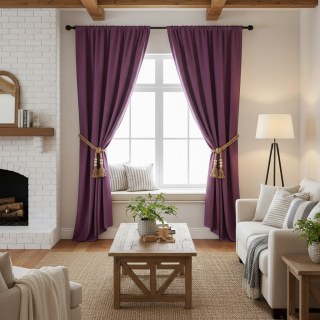 Pine Valley Prune Violet Rideau Occultant 3