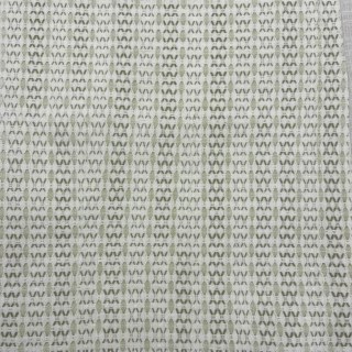 Raffia Lattice Sage Vert olive Linge naturel Rideaux de coton