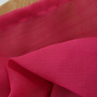 Notting Hill Rose Pink Voile Curtain