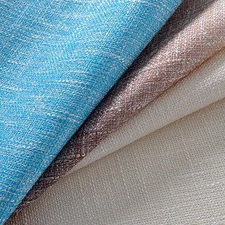 Sea Breeze Cocktail Coconut Shell Brown and Seashore Blue Striped Curtain 3