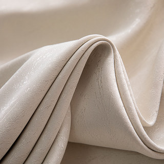 Nebulous Abstract Sparkling Mocha Light Brown Blackout Curtain 4