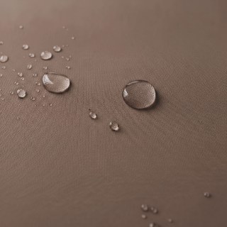 Malibu Waterproof Twill Light Brown Outdoor Curtain 3