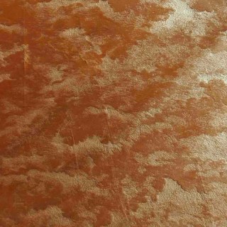 Enigma Sheen Terracotta Orange Gilded Velvet Curtains 5