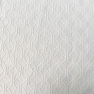 Diamond Patchwork Geometric Chenille Cream Off White Curtain 4