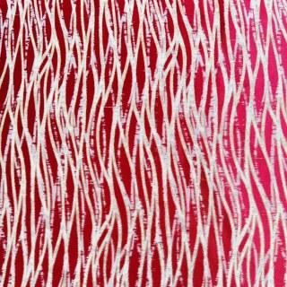 Woven Drift Abstract Geometric Burgundy Wine Red and Gold Curtains 7