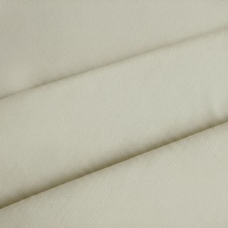 Double Plush Off White Chenille Blackout Curtain