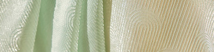 Art Deco Voile Curtain