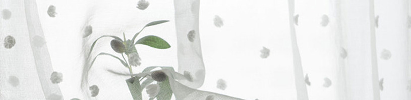 Dotted Voile Curtain