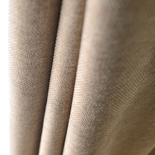 Sleek City Light Coffee Blackout Curtain Drapes 7