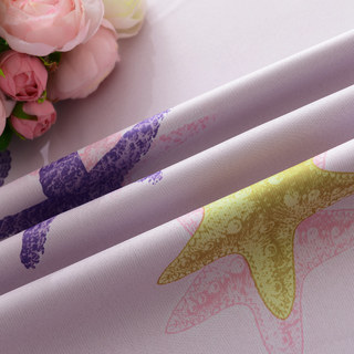 Starfish Baby Pink Blackout Curtain 7