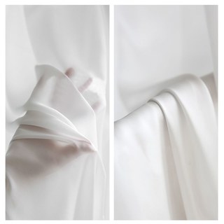 Silk Road Moonlight White Sheer Curtain 5