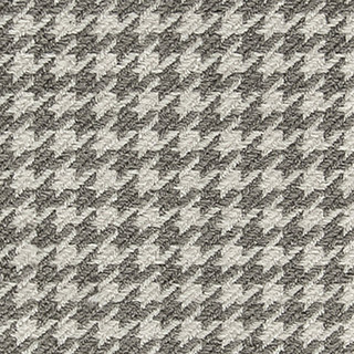 Houndstooth Patterned Taupe Blackout Curtain 7