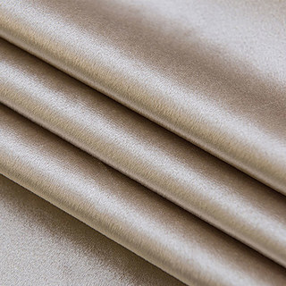 Luminous Luxe Metallic Cream Champagne Velvet Curtain 4