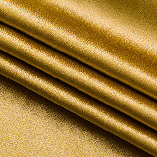 Luminous Luxe Metallic Gold Velvet Curtains