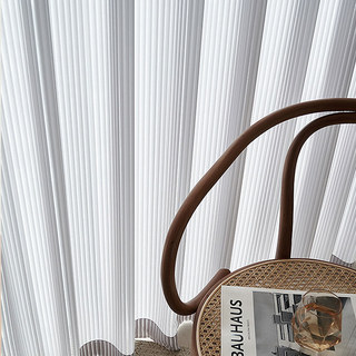 Sun Rays Bold Striped Gray Sheer Curtain 3