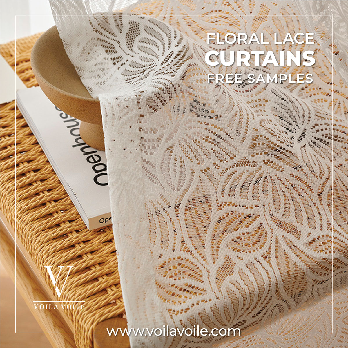 Floral Lace Curtains Floral Lace Curtains