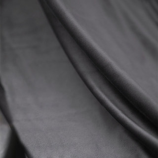 Premium Dark Charcoal Gray Velvet Curtain Drapes 4