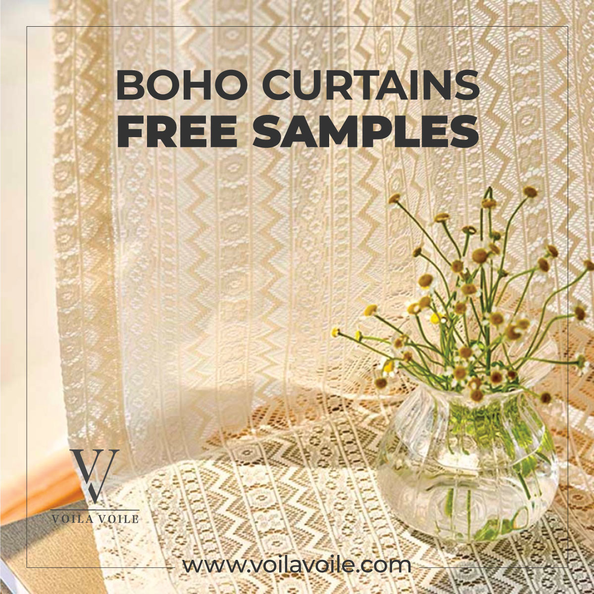 Boho Voile Curtains Boho Voile Curtains