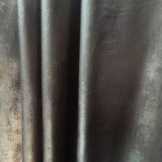 Satiny Touch Textured Dark Gray Sheer Curtain