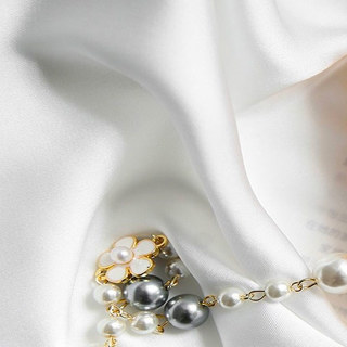 Silk Road Moonlight White Sheer Curtain 6