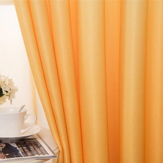 Candy Land Apricot Yellow Ombre Curtain 3