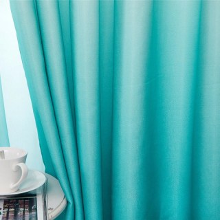 Candy Land Linen Style Blue Ombre Curtain 3