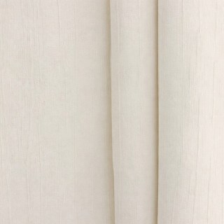 Euphoria Cream Off White Crinkle Crushed Chenille Blackout Curtain 5