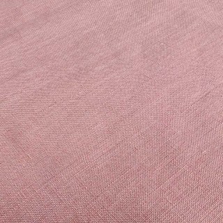 Wabi Sabi Pure Flax Linen Dusky Pink Heavy Sheer Curtain 5