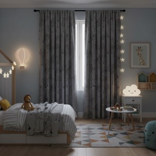 Zebra Crossing Gray Blackout Curtain 3