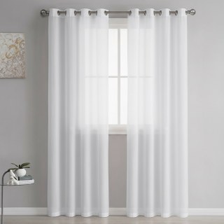 Luxe White Sheer Curtain