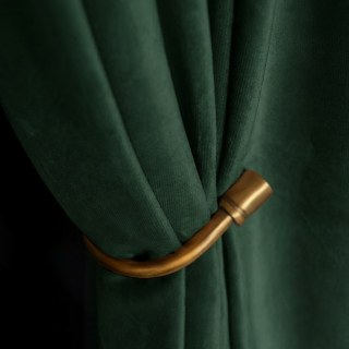 Premium Deep Forest Emerald Green Velvet Curtain Drapes