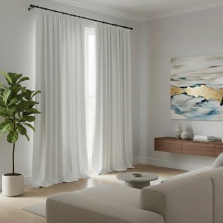 Premium Pearl White Velvet Curtain Drapes